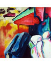 graffiti sobre sobre construcción blanda