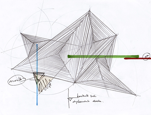 triangle boceto